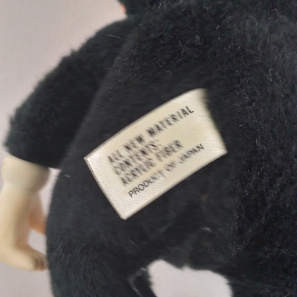 Disneyland Mickey Mouse Walt Disney World Black Plush 9" - Picture 5 of 9